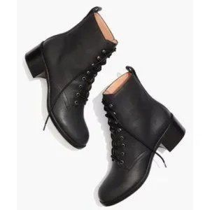 Madewell Patti Lace-up Combat Boot - BRAND NEW